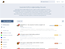 Tablet Screenshot of forums.kupla.lv