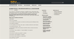 Desktop Screenshot of kupla.lv